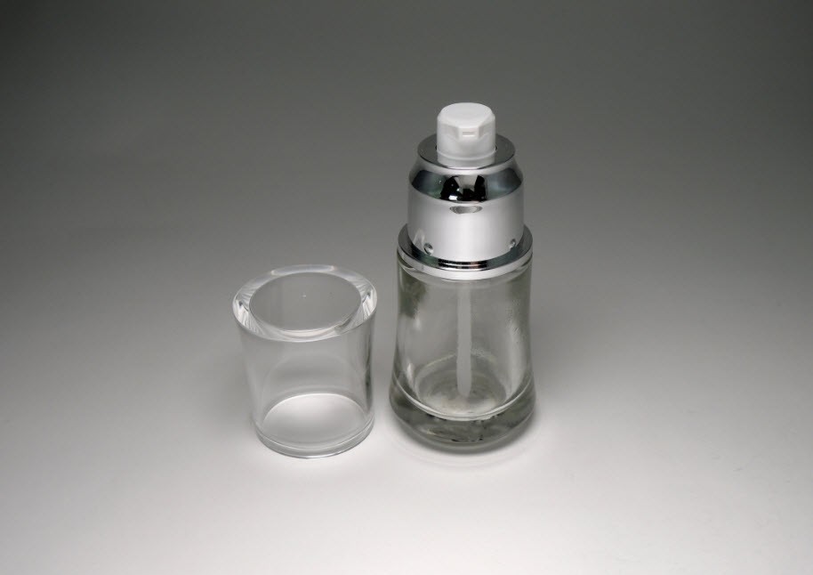 旅行收纳按压式透明瓶身乳液分装瓶