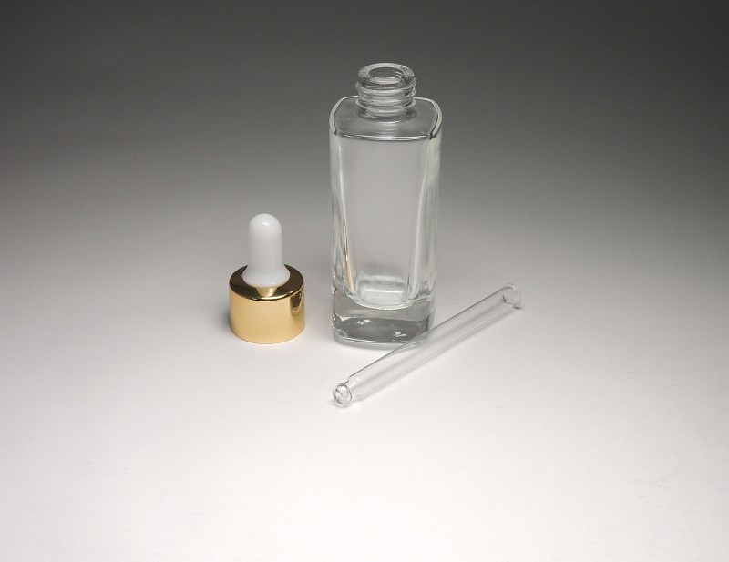 硅胶滴管肩套玻璃香水瓶