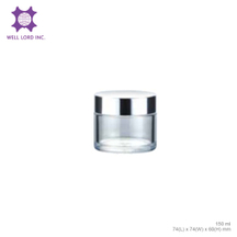 攜帶式透明保濕霜潔面膏包裝容量罐