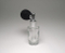 法式球喷头透明香水玻璃圆柱瓶