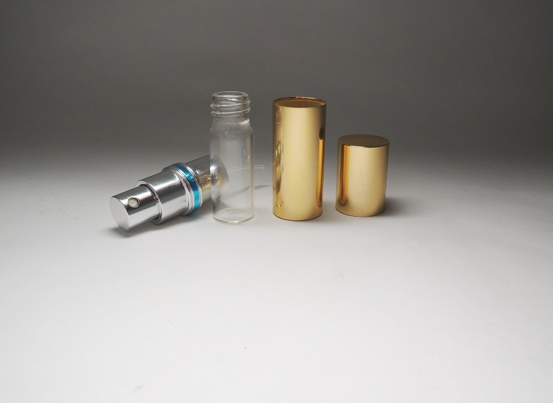 旋转式铝管香水分装喷雾瓶