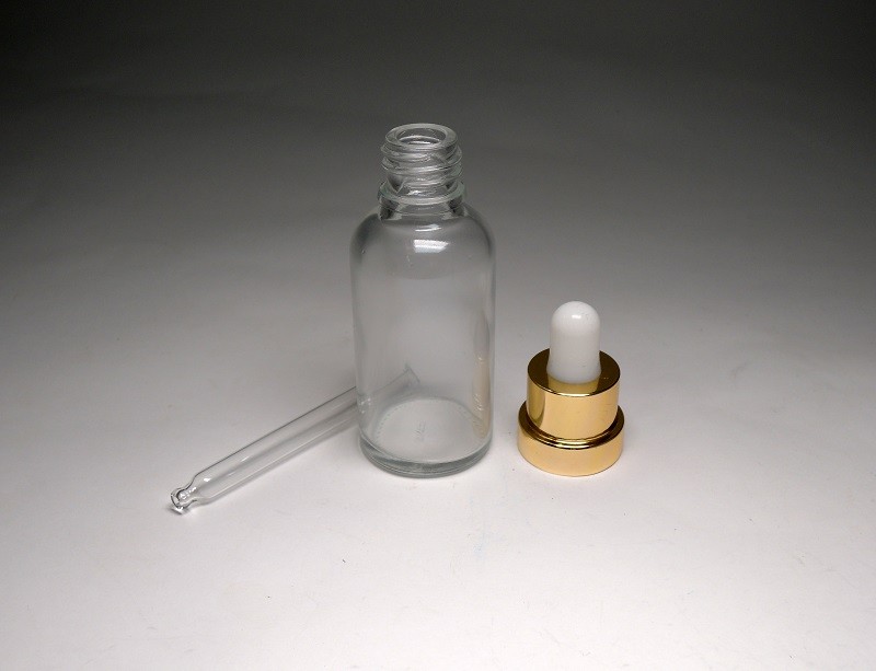 塑胶外盖硅胶滴管香水瓶