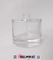 简约厚底透明圆柱形封口式玻璃香水空瓶