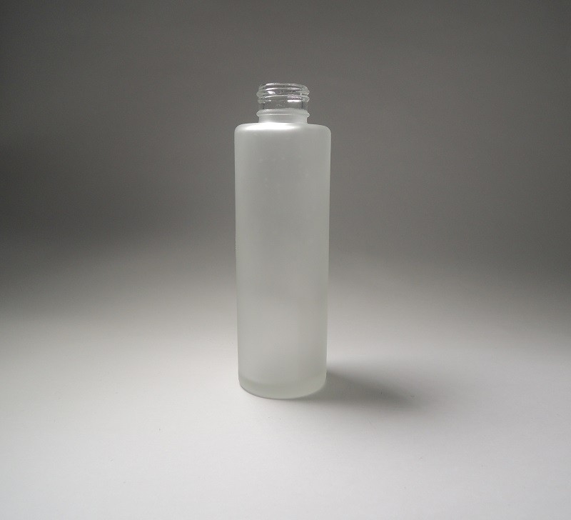 精华液乳液两用磨砂玻璃按压瓶