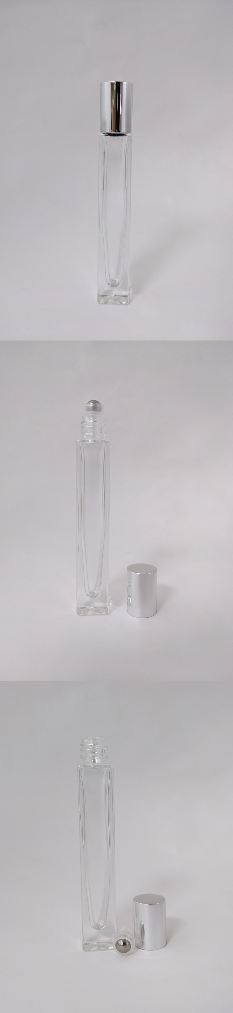 10ML方柱厚底玻璃滚珠瓶2